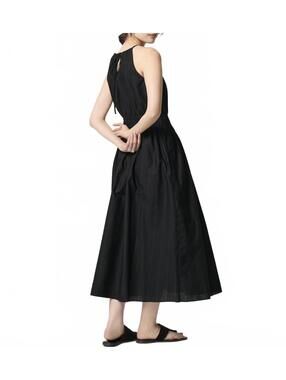 Uniqlo | Dresses | Uniqlo Linen Blend Square Neck Dress | Poshmark